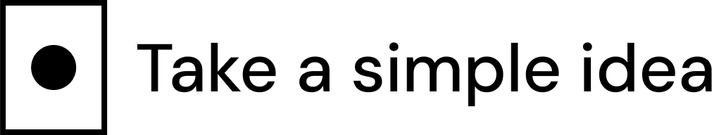 Take a Simple Idea Logo
